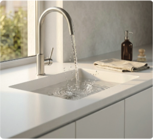 100% Waterproof Running Water Test