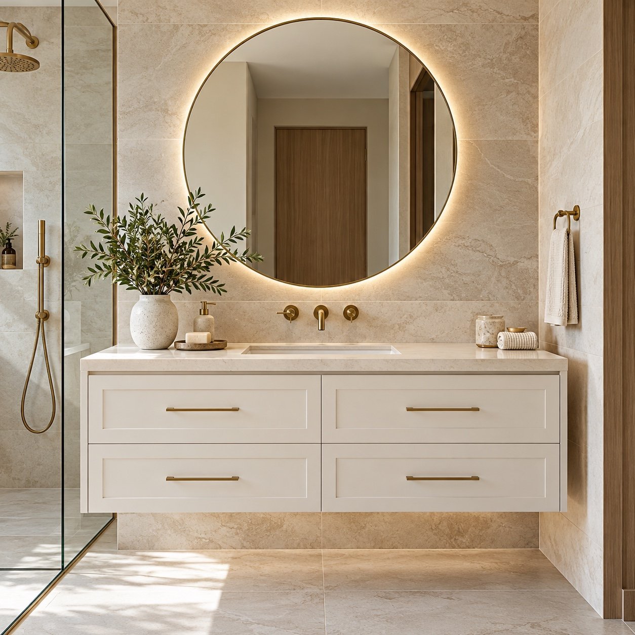 Vanities and utility storage application illustration
